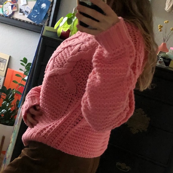 Banana Republic pink wool blend sweater - Picture 3 of 7